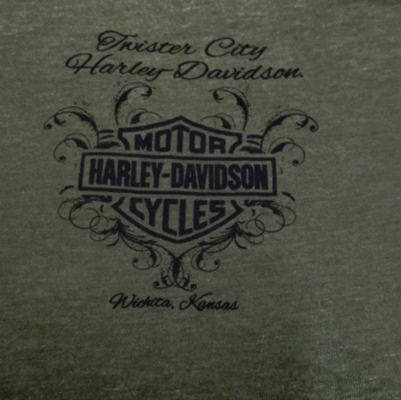Harley-Davidson Women's Podium Foiled Long Sleeve T-shirt - Picture 5 of 6